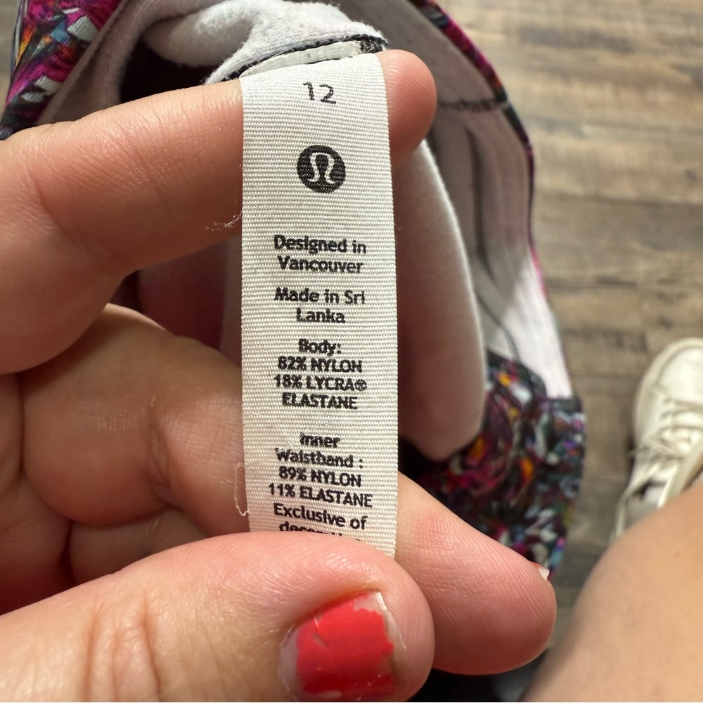 Lululemon Align High Rise Tight 28" Inseam Floral Pattern - Picture 12 of 12